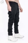 BORIS BIDJAN SABERI Pleated Trousers P14 SF F1603K Black